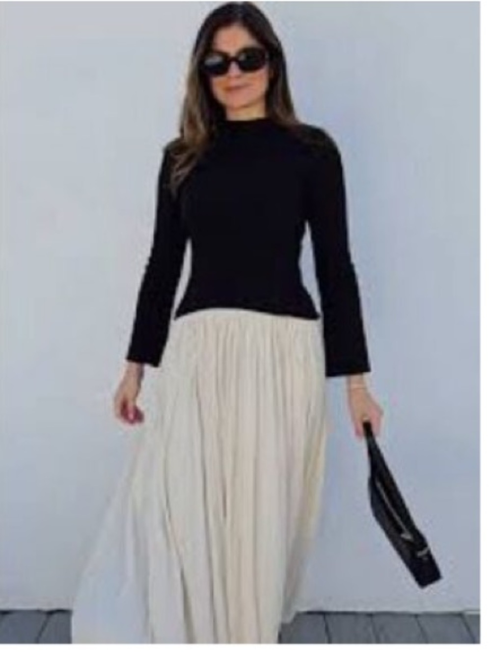 Moon River 🔥 ANTHROPOLOGIE Mix Media  long sleeve dress